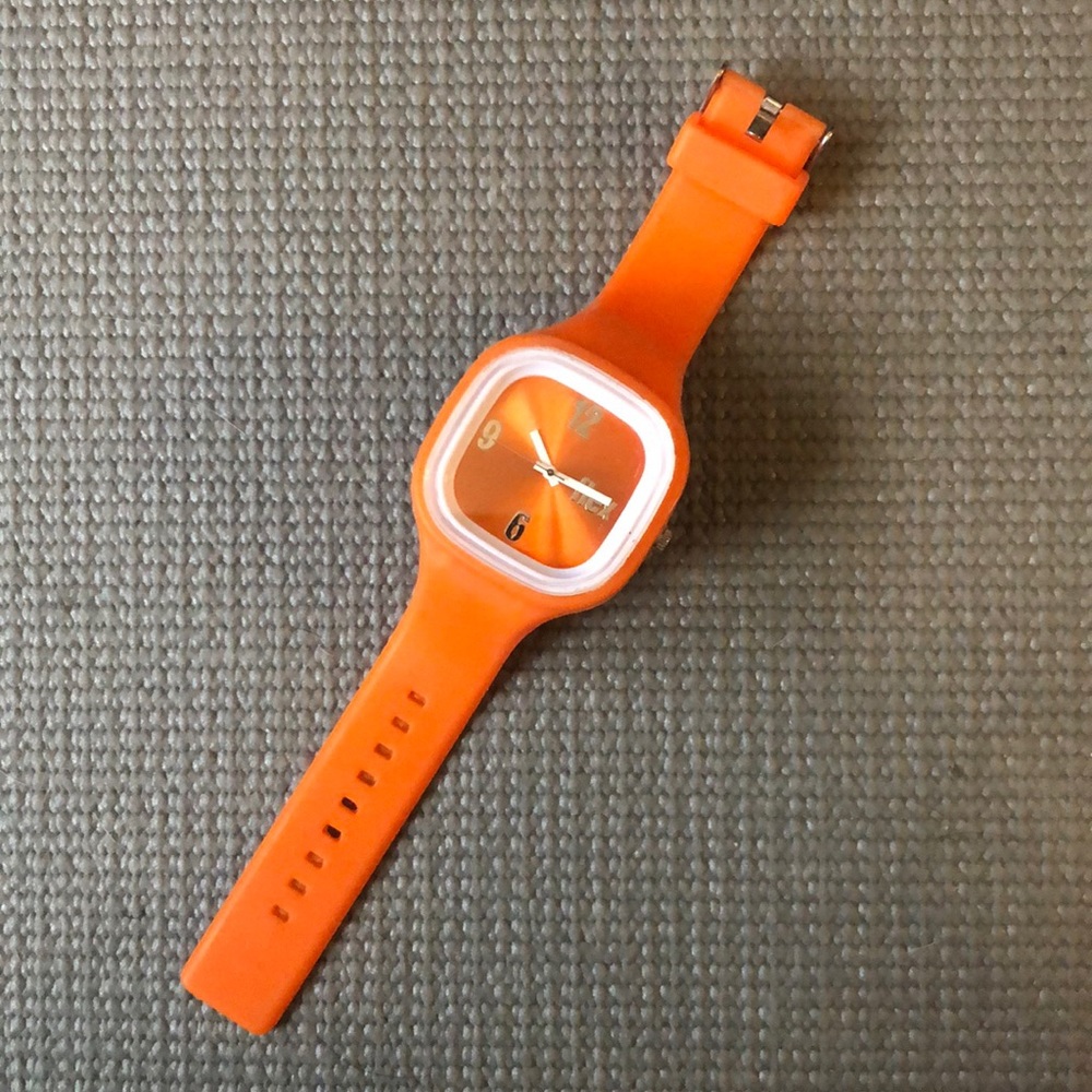 Orange Flex Watch